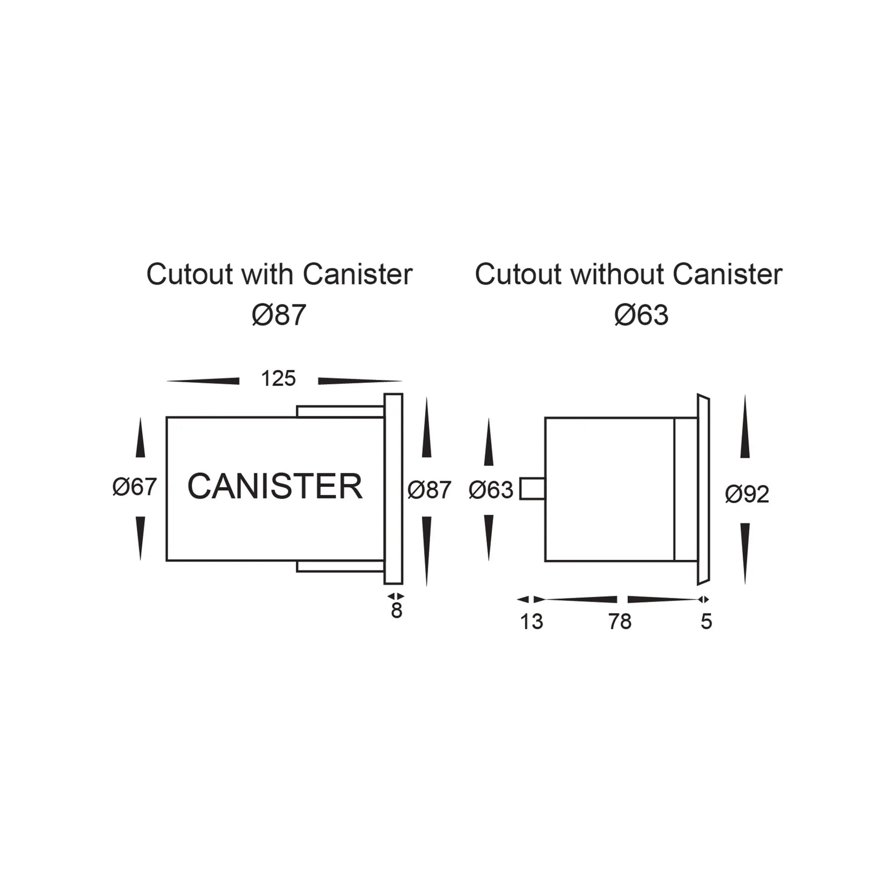 Havit Ollo Garden Step and Up Lights Tri - Copper 5W 12V IP65 - HV19022T-CP -Havit Lighting