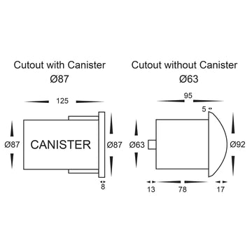 Havit Viale Single Driveway Light Garden Step and Up Lights Tri- 316 Stainless Steel 5W 12V IP65 - HV19062T