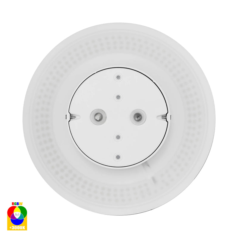 Havit Halo Exterior Wall Lights RGB + 3000K White 18W 12V IP65 - HV3593RGBW-WHT -Havit Lighting