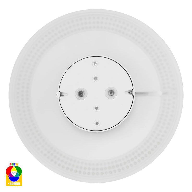 Havit Halo Exterior Wall Lights RGB + 3000K White 24W 12V IP65 - HV3594RGBW-WHT - Havit Lighting