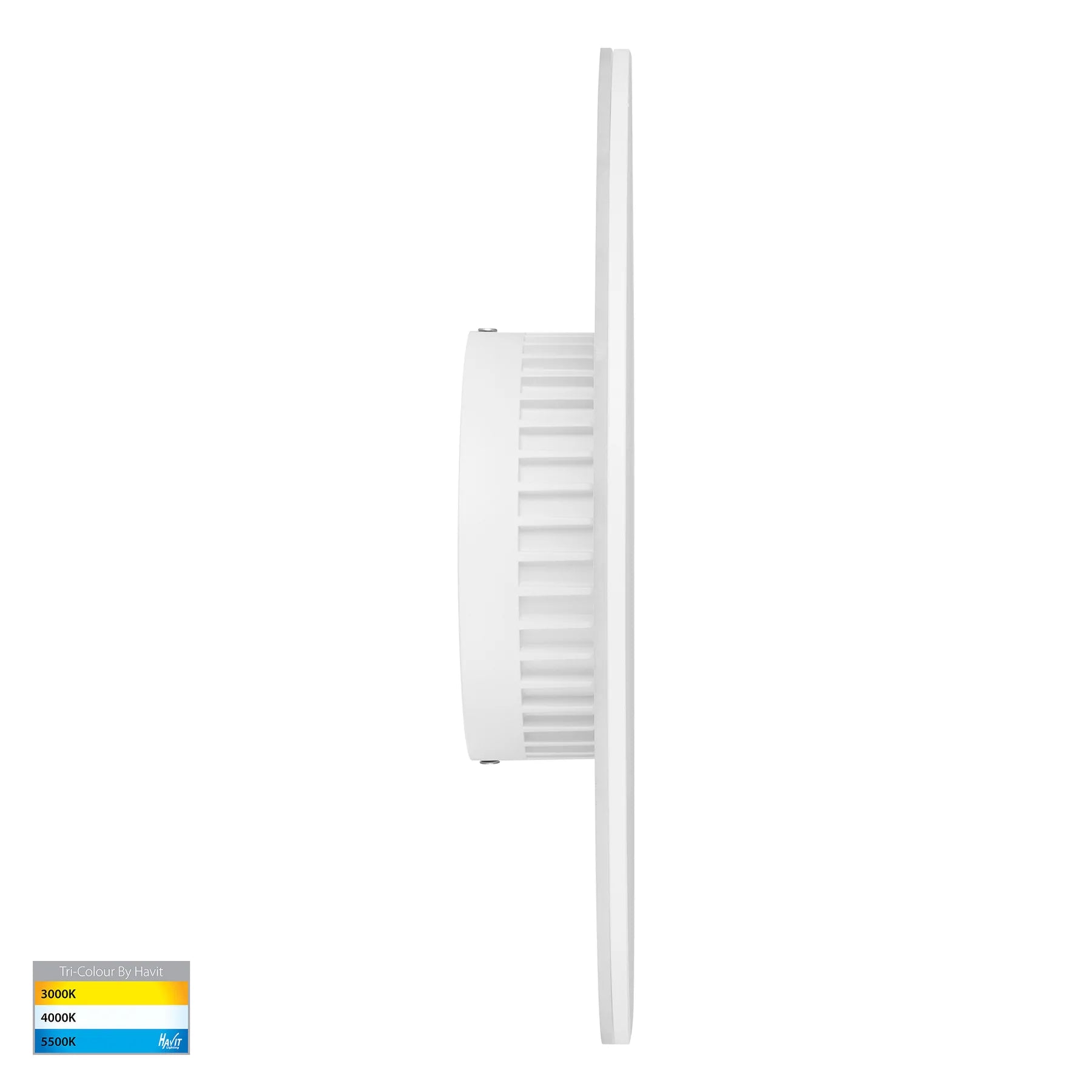 Havit Halo Exterior Wall Lights Tri - White 24W 240V IP65 - HV3594T-WHT - Havit Lighting