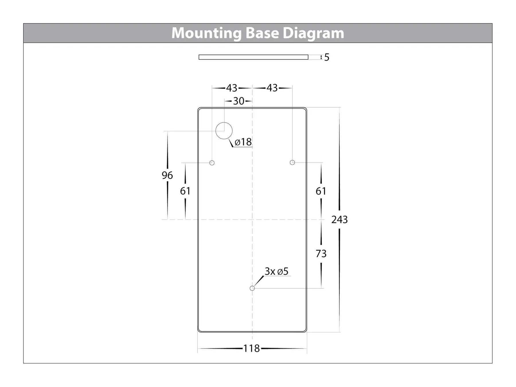 Havit Taper Wedge Exterior Wall Lights Tri - 316 Stainless Steel 9W 240V IP44 - HV3601T-SS316 - Havit Lighting