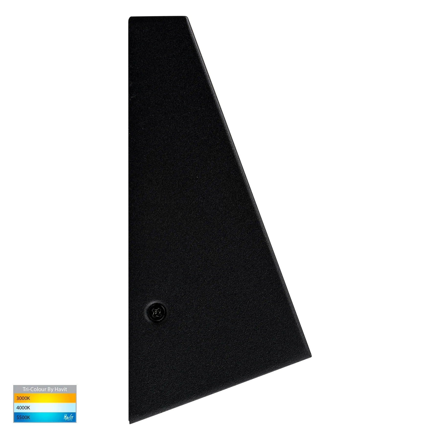 Havit Taper Wedge Exterior Wall Lights Tri - Black 5W 12V/240V IP44 - HV3602T-BLK - HV3605T-BLK - Havit Lighting
