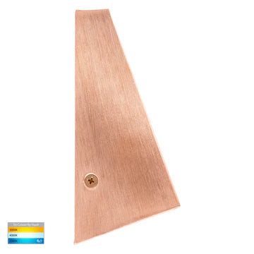 Havit Taper Wedge Exterior Wall Lights Tri - Copper 5W 12V/240V IP44 - HV3602T-CP - HV3605T-CP -Havit Lighting