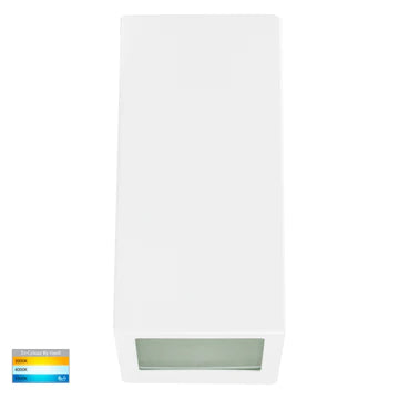 Havit Taper Wedge Exterior Wall Lights Tri - White 5W 12V/240V IP44 - HV3602T-WHT- HV3605T-WHT- Havit Lighting