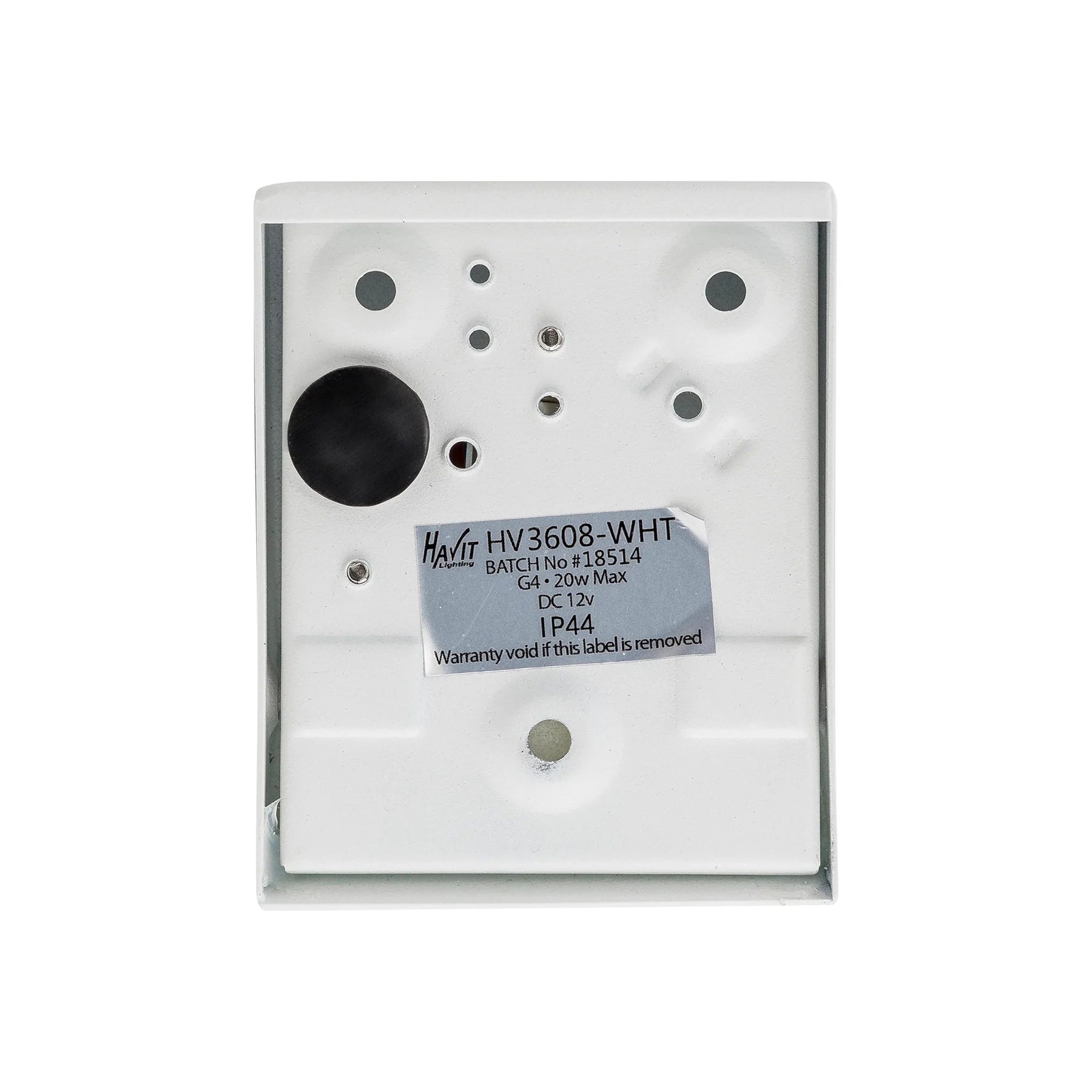 Havit Taper Wedge Exterior Wall Lights 3000K 5500K White 12V IP44 - HV3608-WHT