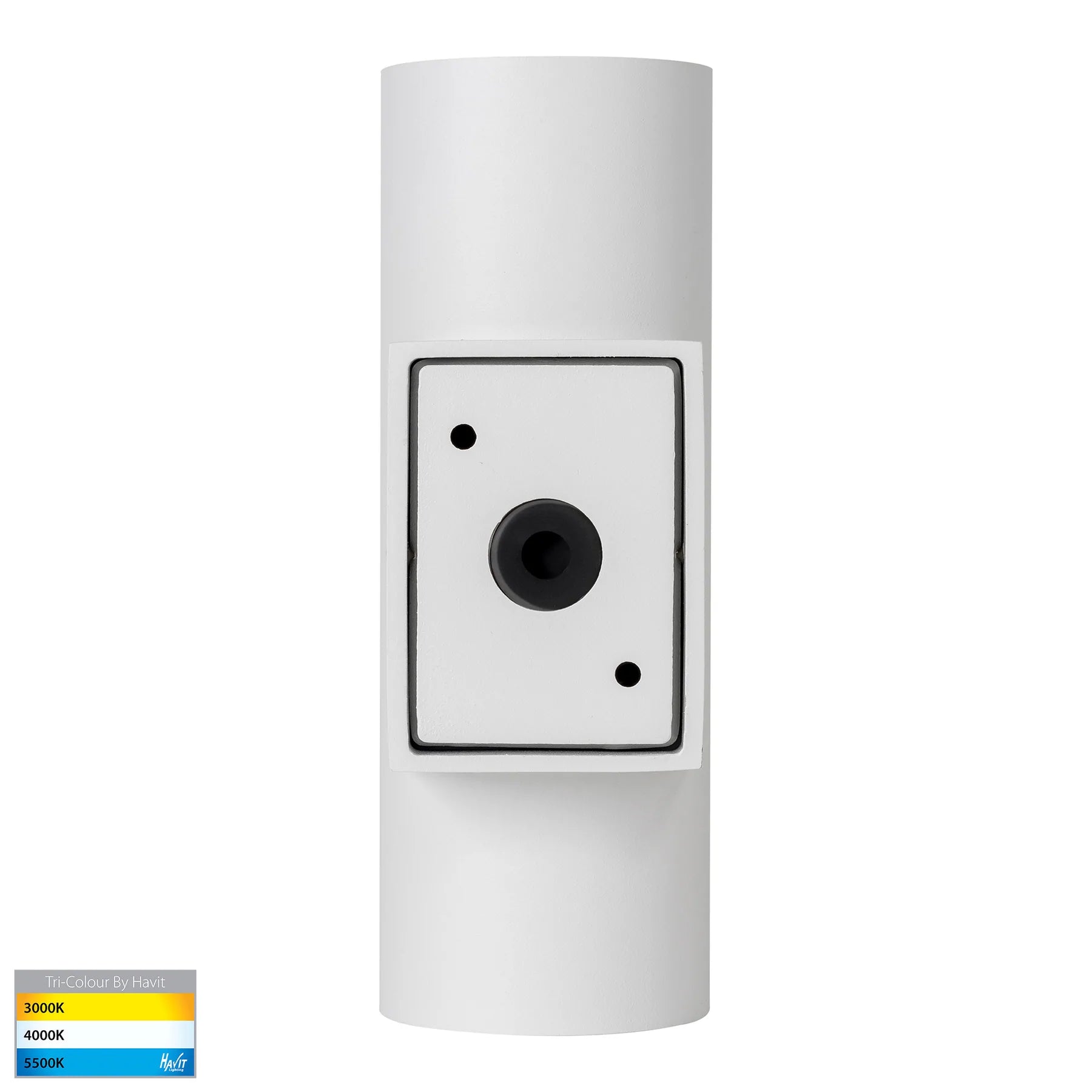 Havit Aries Up & Down Exterior Wall Lights Tri - White 316 Stainless Steel 2x6W 240V IP65 - HV3626T-WHT - Havit Lighting