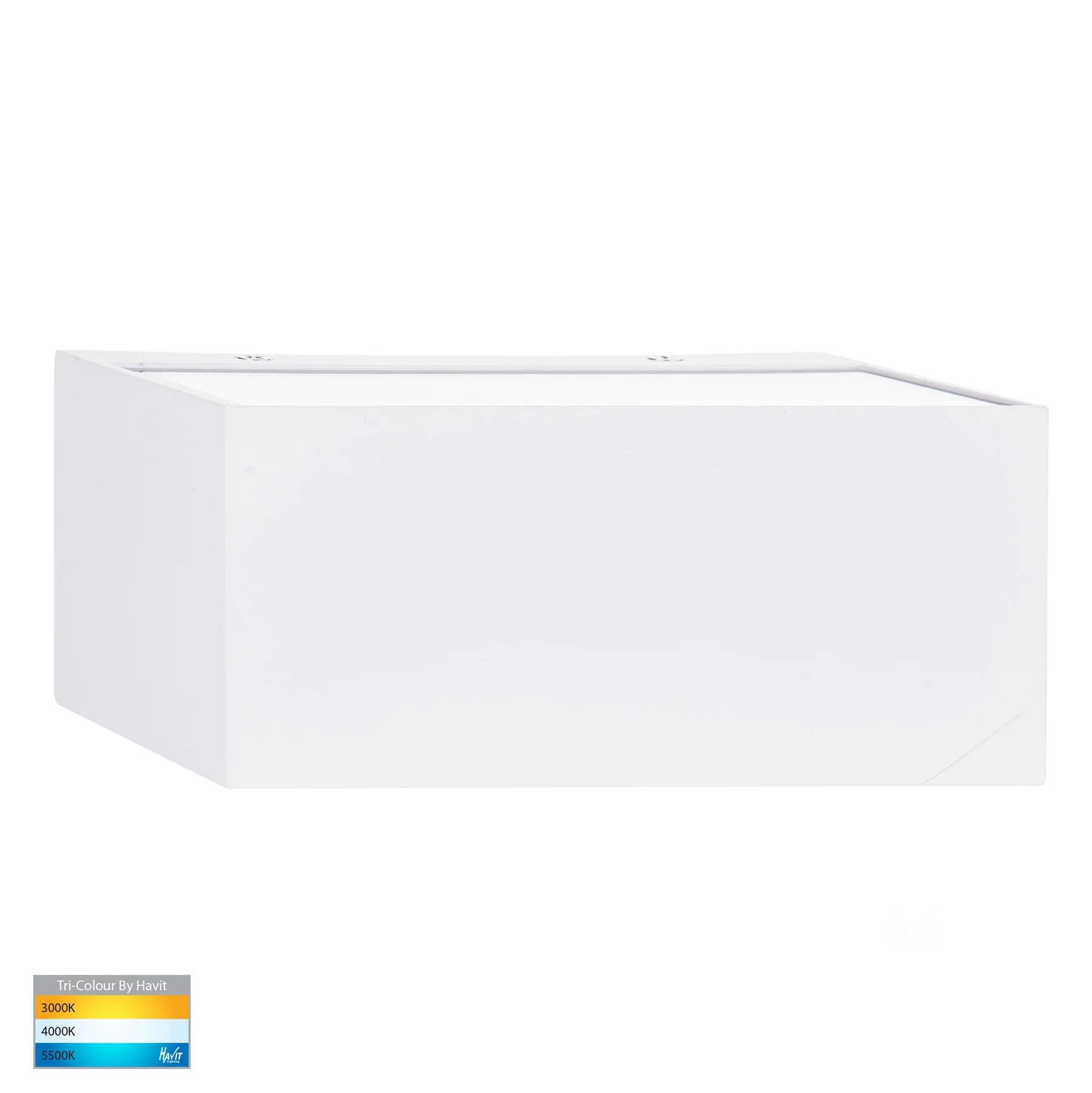 Havit Nikki Up & Down Exterior Wall Lights Tri - White 10W 240V IP54 - HV3637T-WHT  - Havit Lighting