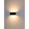 Havit Blokk Up & Down Exterior Wall Lights Tri - Black 2x4.5W 240V IP54 - HV3639T-BLK - Havit Lighting.