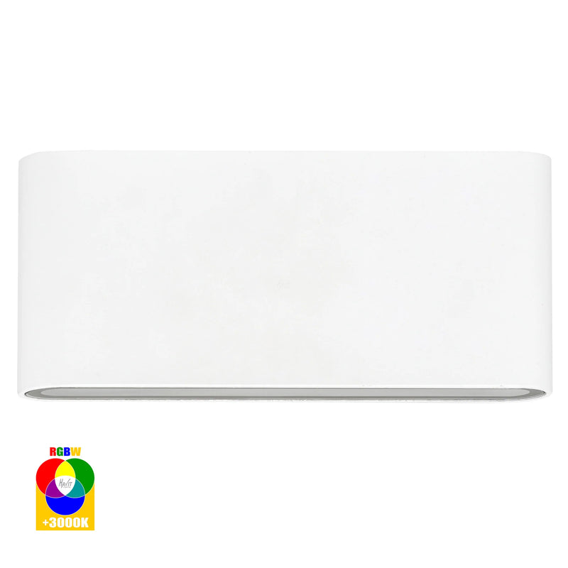 HV3644RGBW-WHT - Lisse White Up & Down RGBW LED Wall Light-Havit Lighting