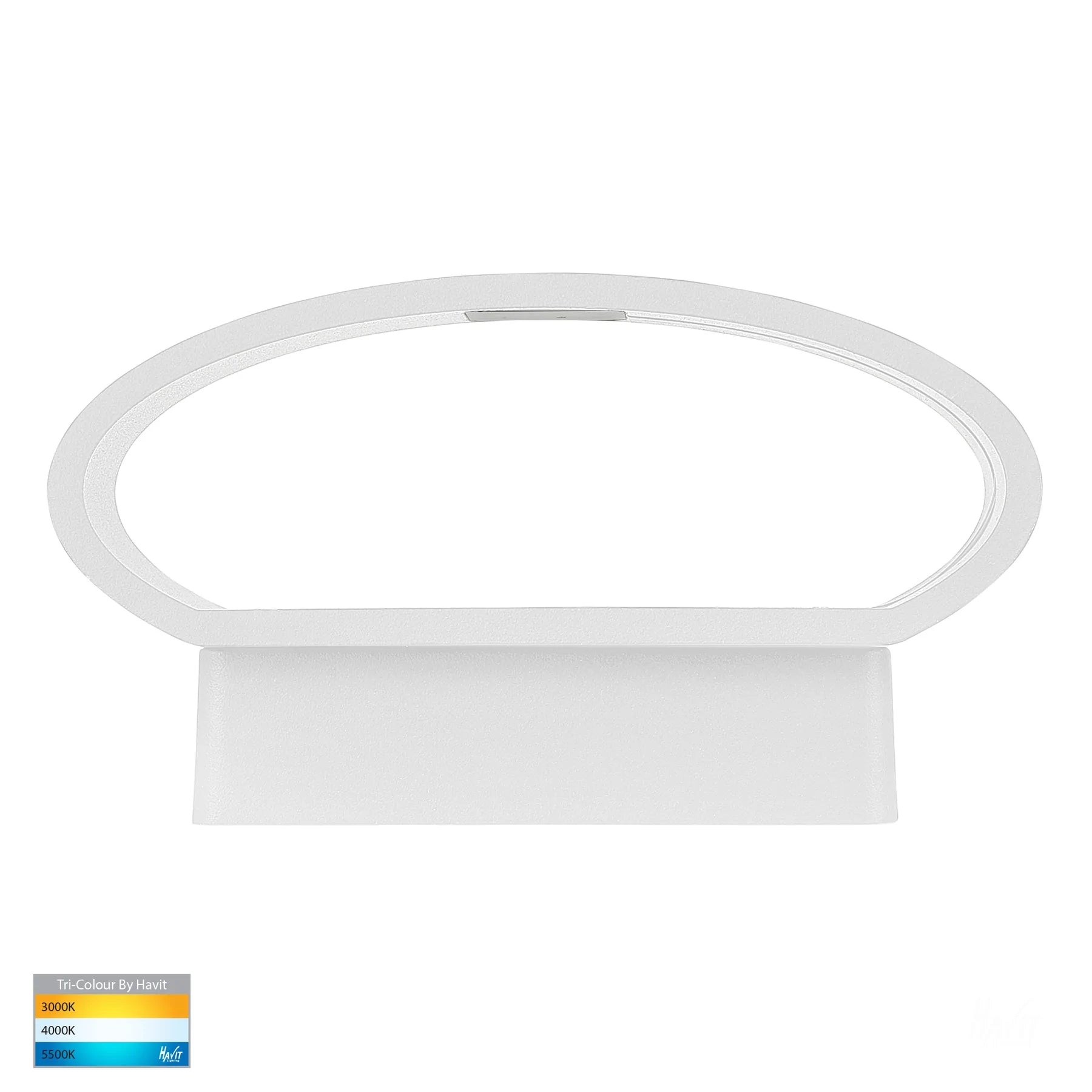 Havit Luxe Up & Down Exterior Wall Lights Tri - White 9W 240V IP54 - HV3661T-WHT - Havit Lighting