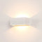 HV3665T-WHT - Mia White TRI Colour Up & Down LED Wall Light- Havit Lighting