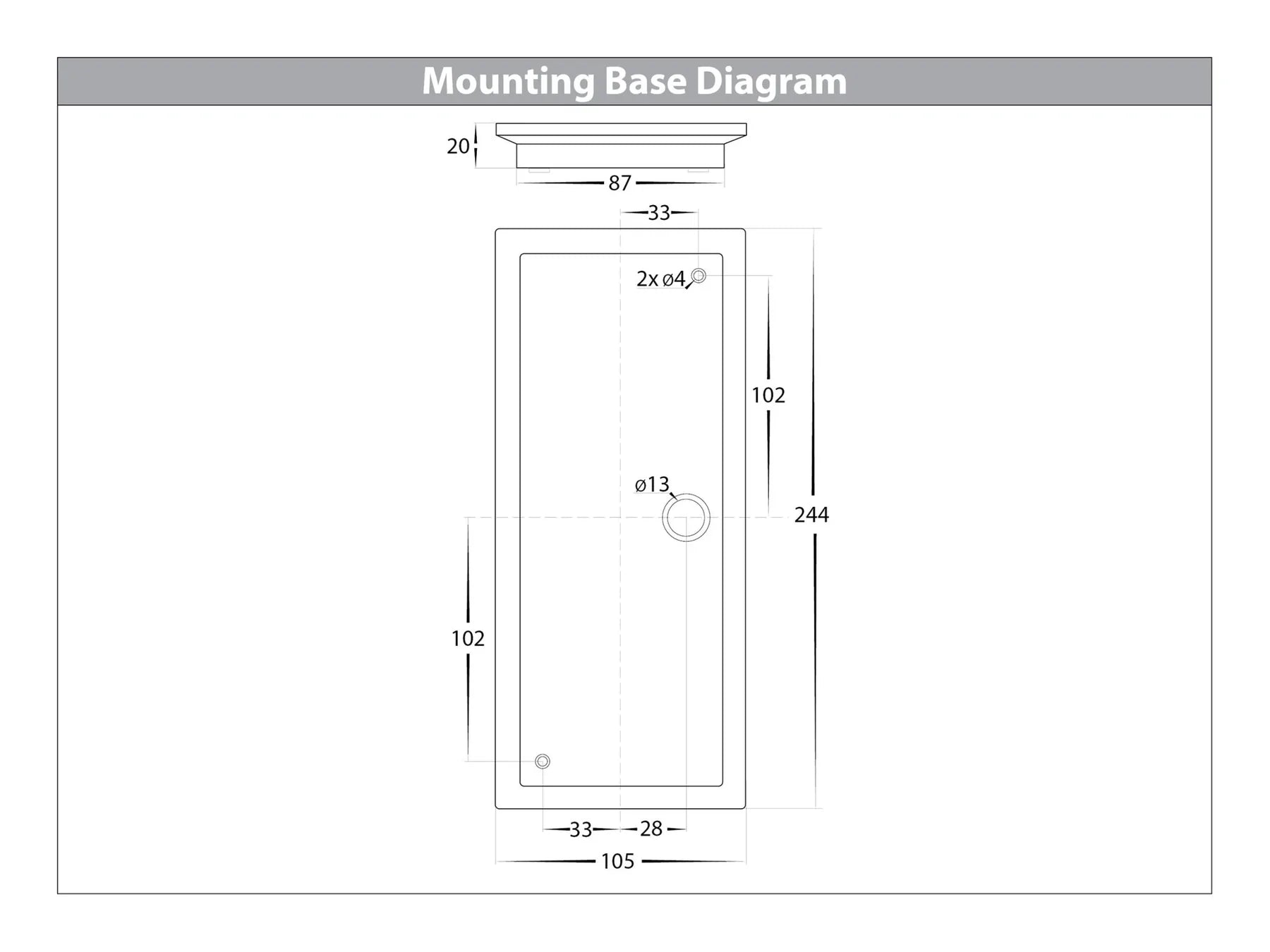 Havit Jasper Exterior Wall Lights Tri - White 12W 240V IP54 - HV3669T-WHT - Havit Lighting.
