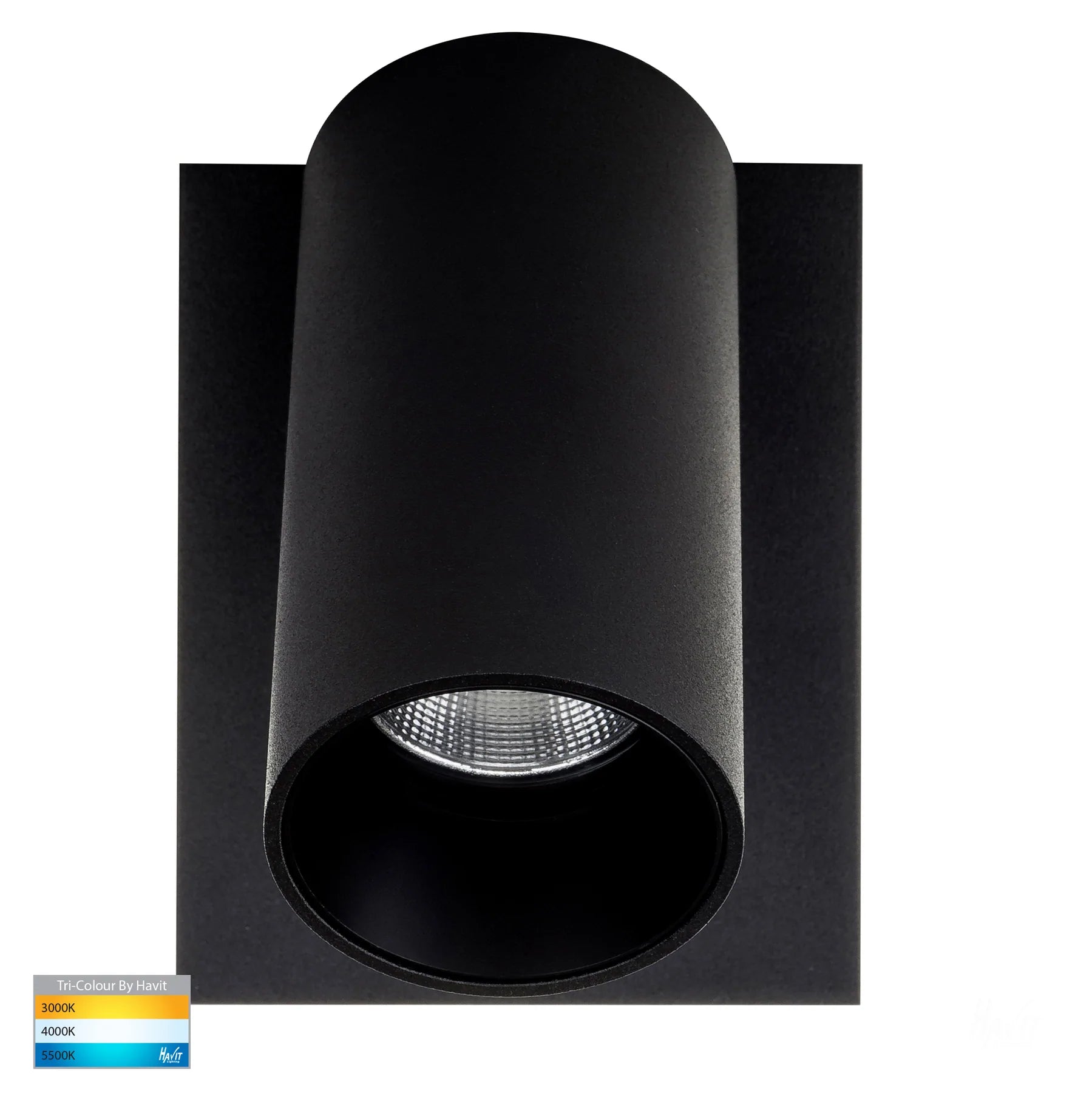 Havit Revo Single Adjustable Exterior Wall Lights Tri - Black 9W 240V IP65 - HV3681T-BLK - Havit Lighting