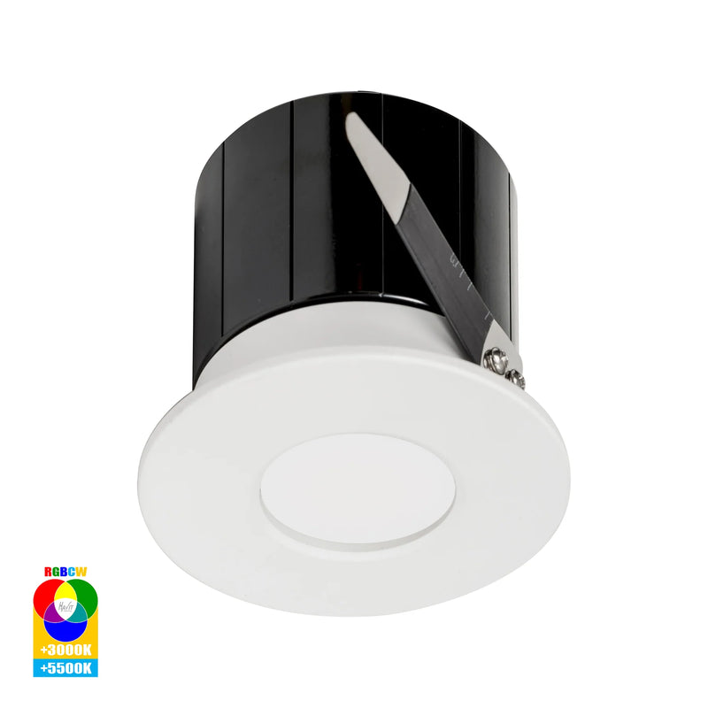 Havit Prime Fixed WIFI LED Downlight RGBCW White 12W 240V IP54 - HV5511RGBCW-WHT- Havit Lighting