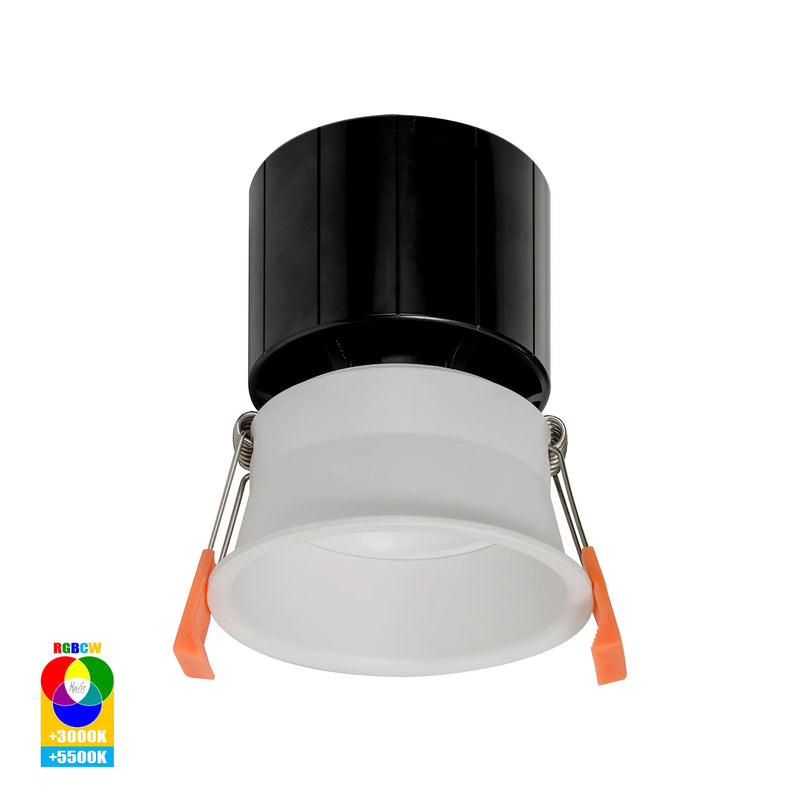 Havit Prime Fixed Deep WIFI LED Downlight RGBCW White 12W 240V IP54 - HV5513RGBCW-WHT - Havit Lighting