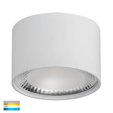 Nella White 12w Surface Mounted LED Downlight HV5803T-WHT - Eco Smart Lighting