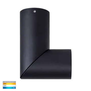 Havit Nella LED Surface Mounted Rotatable Downlight Tri - Black 7W 12V/240V IP54 - HV5822T-BLK, HV5822T-BLK-12V - Havit Lighting