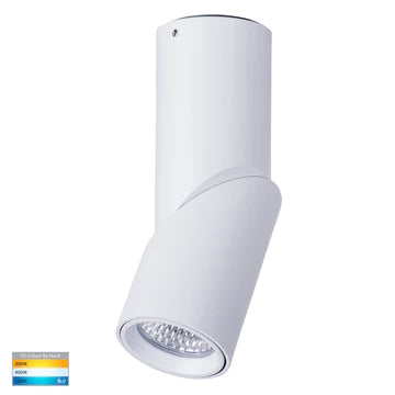 Havit Nella LED Surface Mounted Rotatable Downlight Tri - White 7W 12V/240V IP54 - HV5822T-WHT, HV5822T-WHT-12V- Havit Lighting