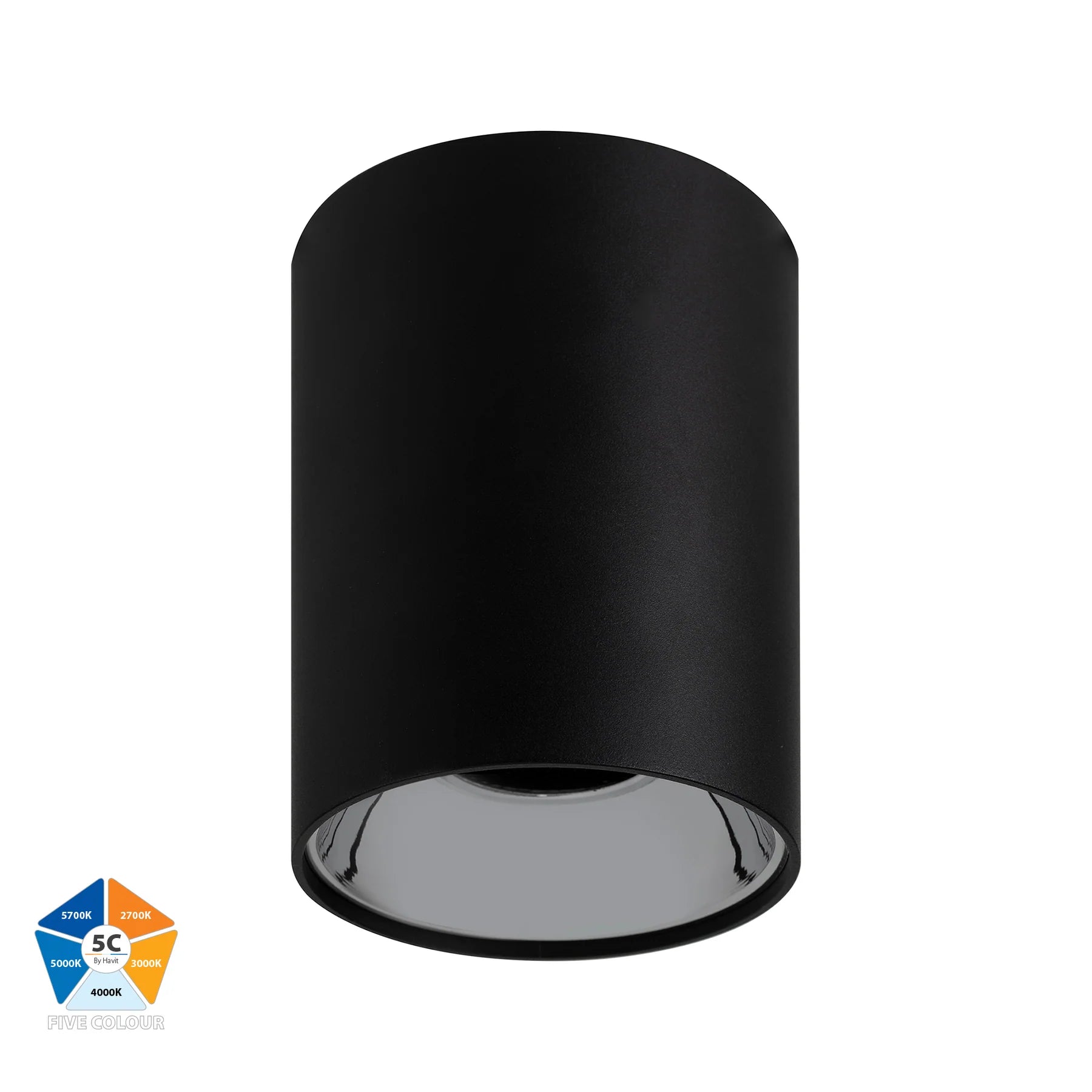 Havit Inner Ring to Suit HV5843 LED Surface Mounted Downlight 5CCT Gold / Black / Chrome 18W 240V IP54 - HV5843- Havit Lighting