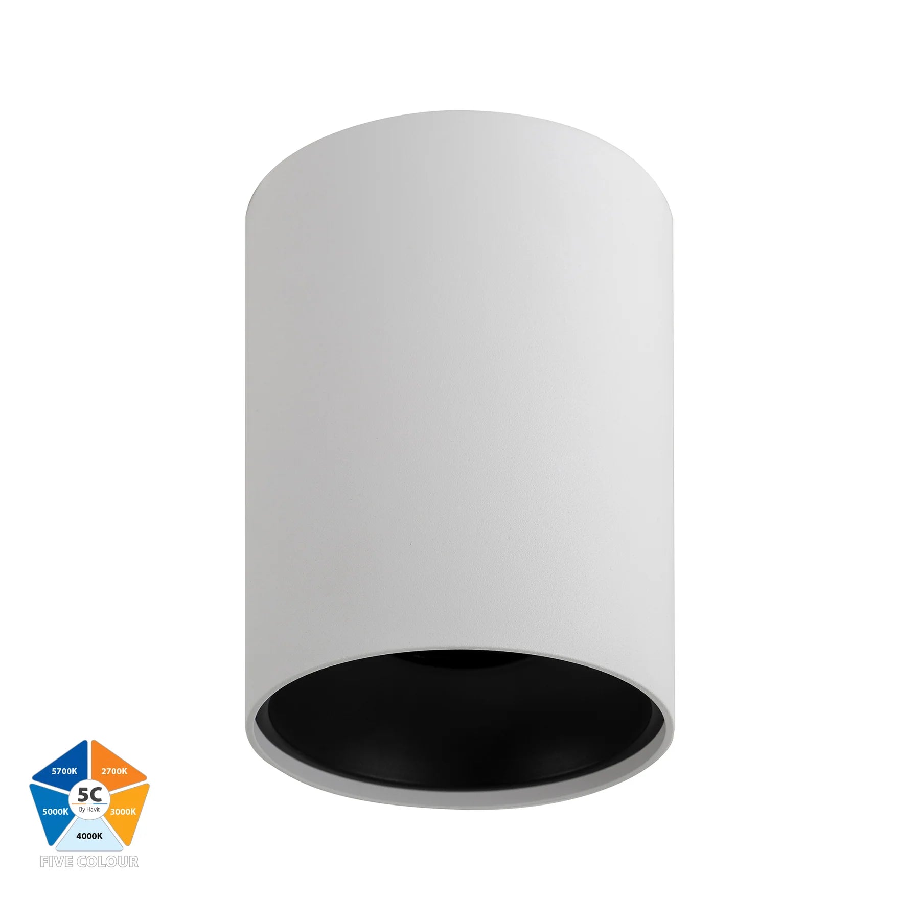 Havit Inner Ring to Suit HV5843 LED Surface Mounted Downlight 5CCT Gold / Black / Chrome 18W 240V IP54 - HV5843- Havit Lighting