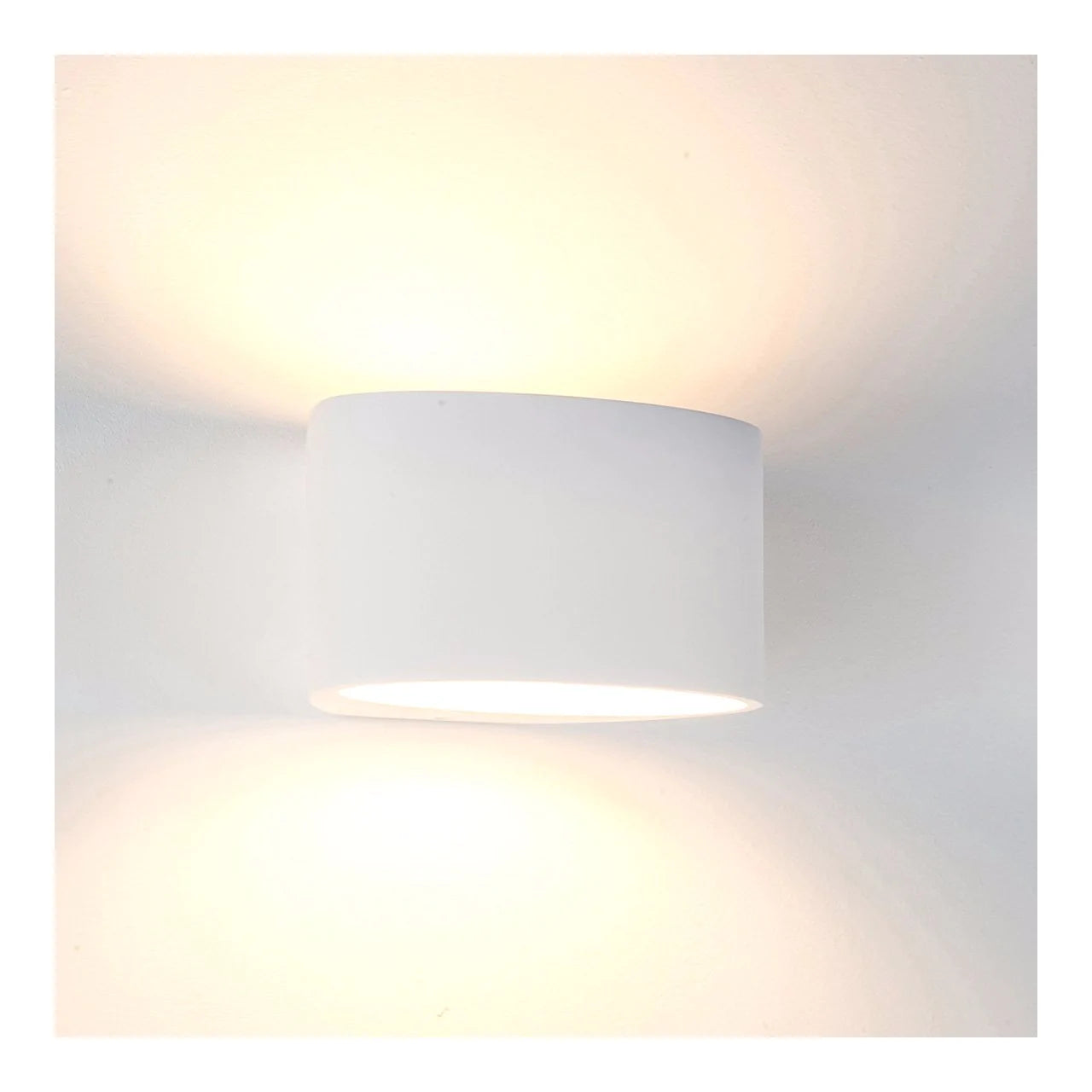 Havit Arc Large Plaster Interior Wall Light 3000K 5500K White 3W 240V IP20 - HV8026- Havit Lighting