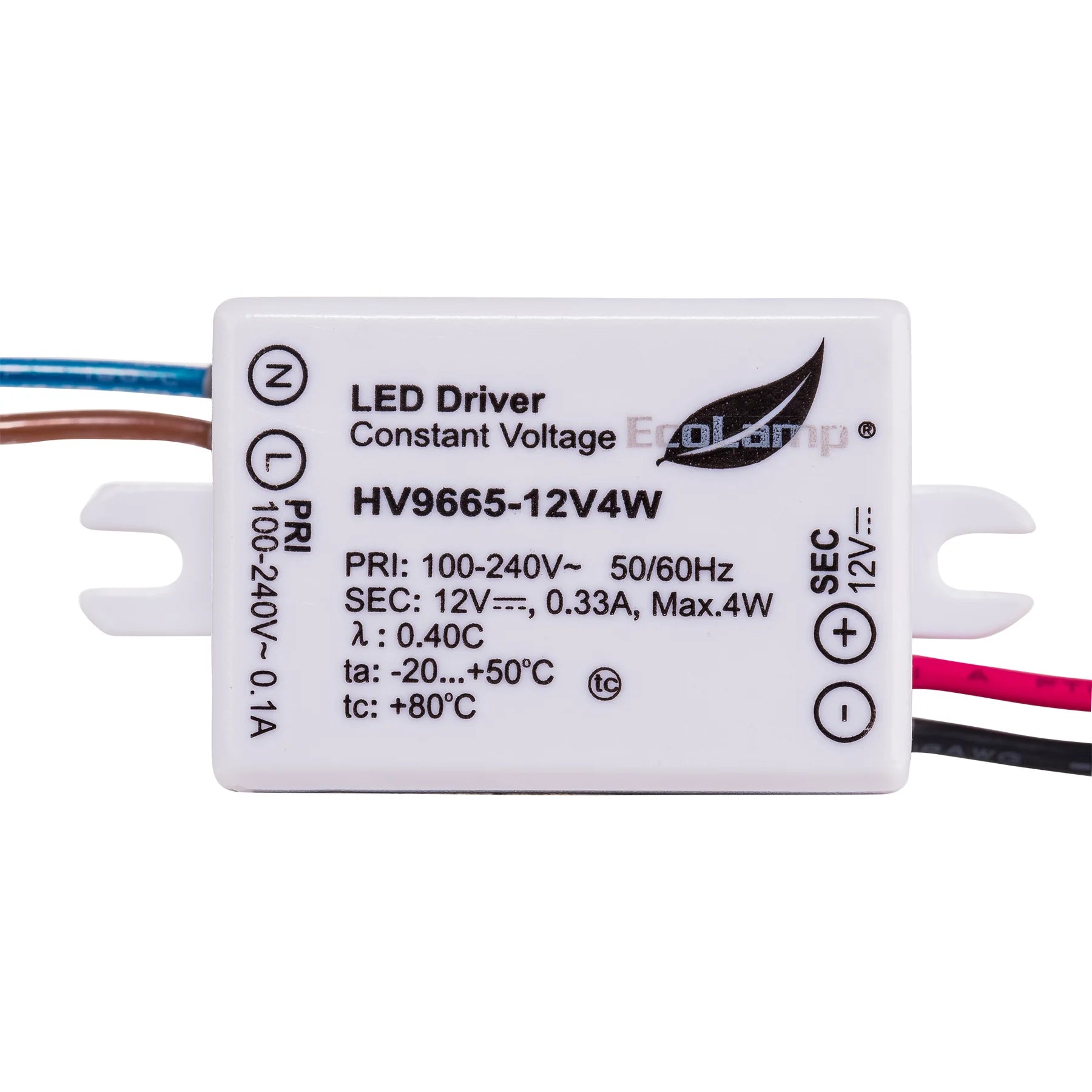 Havit Weatherproof Drivers White 4W 12/24V IP65 - HV9665-4W