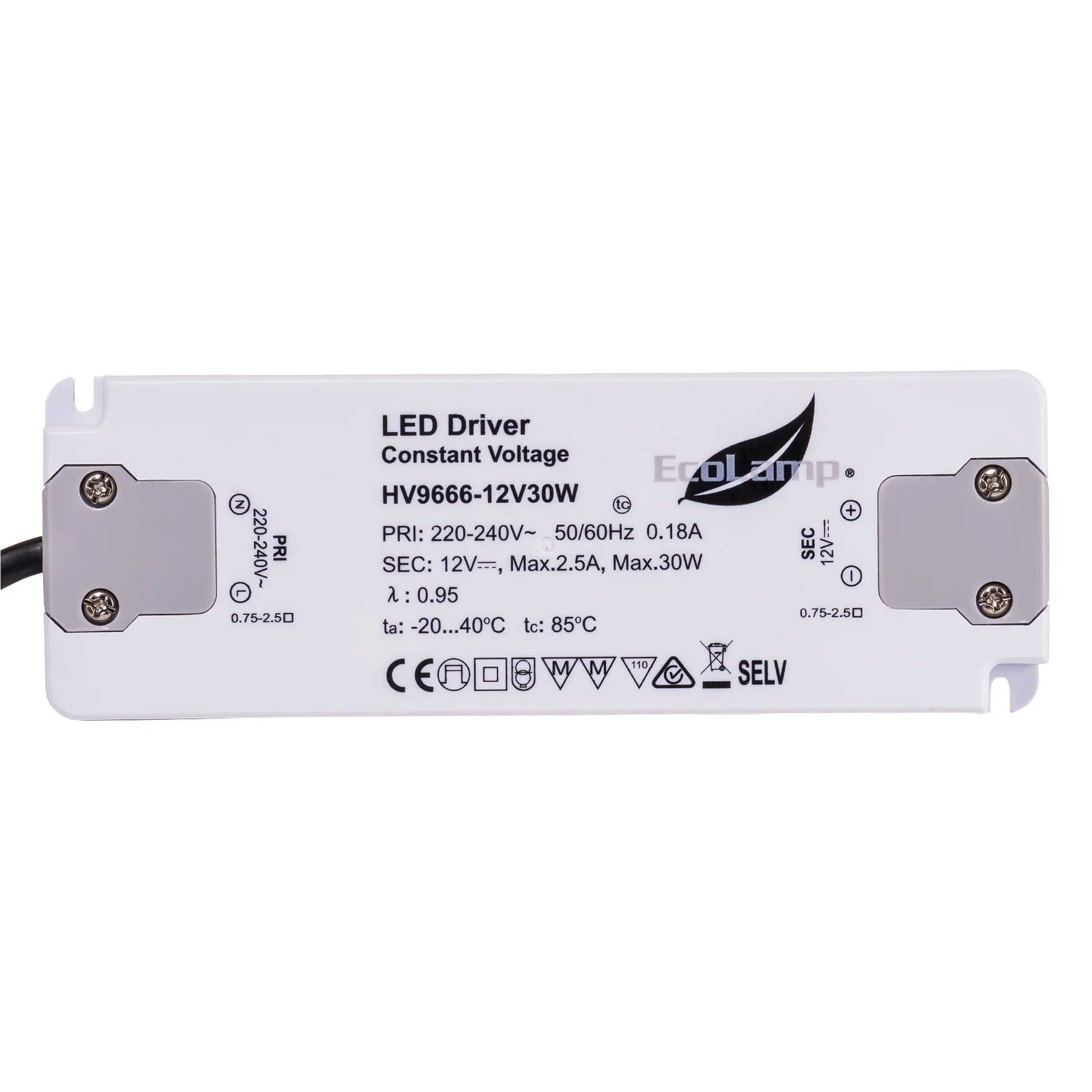 Havit Indoor Drivers White 30W 12/24V IP20 - HV9666-30W