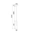 CLA Ida Blonde Wood Tube Interior Pendant Matt Black / Matt White 220-240V - IDA1, IDA2 - CLA Lighting