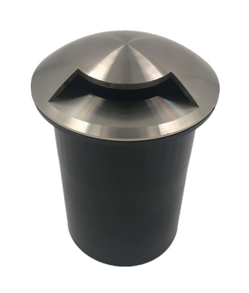 CLA Exterior Recessed Small faceplate Inground Garden Step and Up Lights Stainless Steel 12-25V IP67 - IGM - CLA Lighting