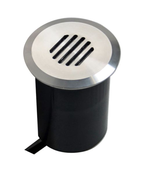 CLA Exterior Recessed Small faceplates Inground Garden Step and Up Lights Copper/ Stainless Steel 12-25V IP67 - IGM