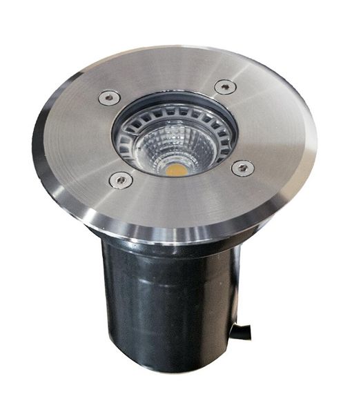 CLA Exterior Recessed Inground Garden Step and Up Lights Stainless Steel 240V IP67 - IGGLSQSS, IGGLSS - CLA Lighting