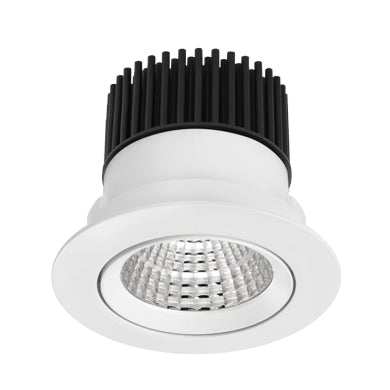 Trend MINILED XDA10 LED Downlights 3000K 4000K Black / White / Silver 10W 180-265V IP20 - XDA103, XDA104 - Trend Lighting