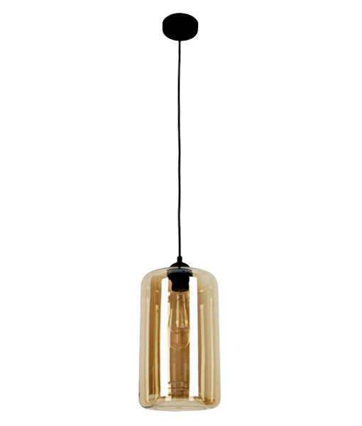 CLA MASON: Modern Retro Oblong / Tipped / Oval Glass Interior Pendant Clear / Smoke / Amber 220-240V - MASON - CLA Lighting. 