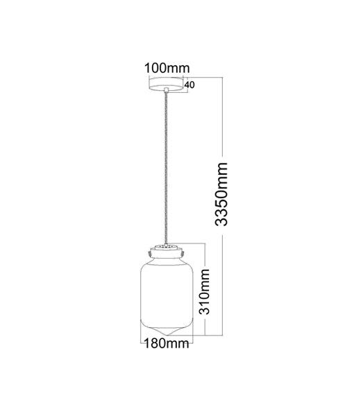 CLA MASON: Modern Retro Oblong / Tipped / Oval Glass Interior Pendant Clear / Smoke / Amber 220-240V - MASON - CLA Lighting.