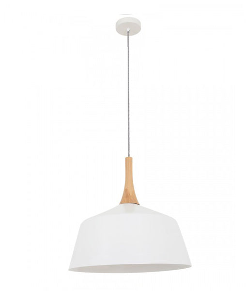 CLA NORDIC: Modern Scandinavian Steel/ Wood Interior Pendant Black/ White 220-240V - NORDIC1, NORDIC2, NORDIC3, NORDIC4, NORDIC5, NORDIC6