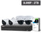Compact Series 4 Camera 8.0MP IP Surveillance Kit (Fixed, 2TB) - Eco Smart Lighting