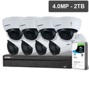 Compact Series 8 Camera 4.0MP IP Surveillance Kit (Fixed, 2TB) - Eco Smart Lighting