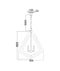 CLA ORBITA: Bohemian Interior Pendant Small / Medium / Large 220-240V - ORBITA3, ORBITA4, ORBITA5 -CLA Lighting.