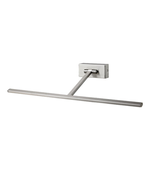 CLA Paris with Adjustable Picture Interior Wall Light 3000K Satin Chrome 6W 220-240V IP20 - PARIS