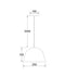 CLA PASTEL Angled Dome Shape Interior Pendant Matt White / Matt Black / Matt Pink / Matt Grey / Matt Blue / Matt Green / Matt Yellow 220-240V - PASTEL - CLA Lighting