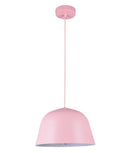 CLA PASTEL Angled Dome Shape Interior Pendant Matt White / Matt Black / Matt Pink / Matt Grey / Matt Blue / Matt Green / Matt Yellow 220-240V - PASTEL - CLA Lighting