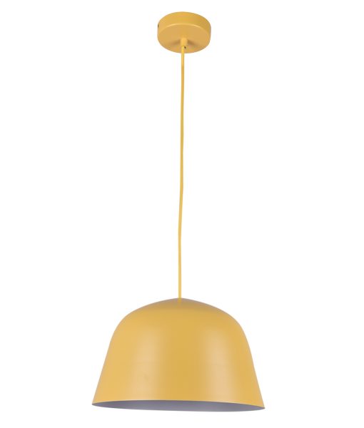 CLA PASTEL Angled Dome Shape Interior Pendant Matt White / Matt Black / Matt Pink / Matt Grey / Matt Blue / Matt Green / Matt Yellow 220-240V - PASTEL - CLA Lighting