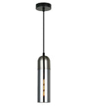 CLA PASTILLE: Interior Round Top Cylinder Glass Interior Pendant Smoke / Amber 220-240V - PASTILLE1, PASTILLE2- CLA Lighting