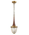 CLA PENDOLO: Classic Replica Pendulum Interior Pendant Weathered Charcoal / Satin Brass 220-240V - PENDOLO1, PENDOLO2 - CLA Lighting