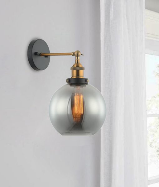 CLA PESINI: Interior Wine Glass Highlight Wall Light Antique Brass / Chrome 220-240V - PESINI1W, PESINI2W, PESINI3W, PESINI4W, PESINI5W, PESINI6W -CLA Lighting