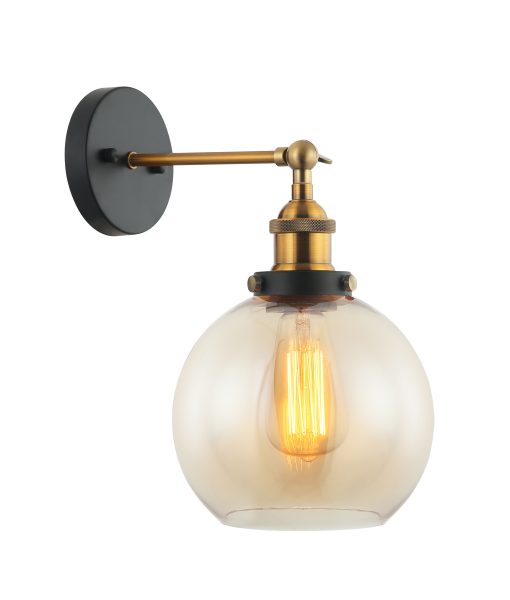 CLA PESINI: Interior Wine Glass Highlight Wall Light Antique Brass / Chrome 220-240V - PESINI1W, PESINI2W, PESINI3W, PESINI4W, PESINI5W, PESINI6W -CLA Lighting