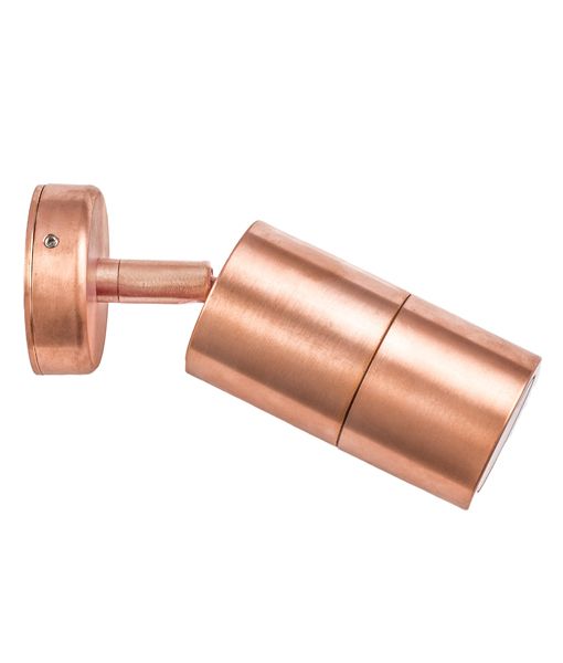 CLA GU10 Pillar Spot Exterior Wall Lights Copper 110-265V IP65 - PG1AC, PGUDC