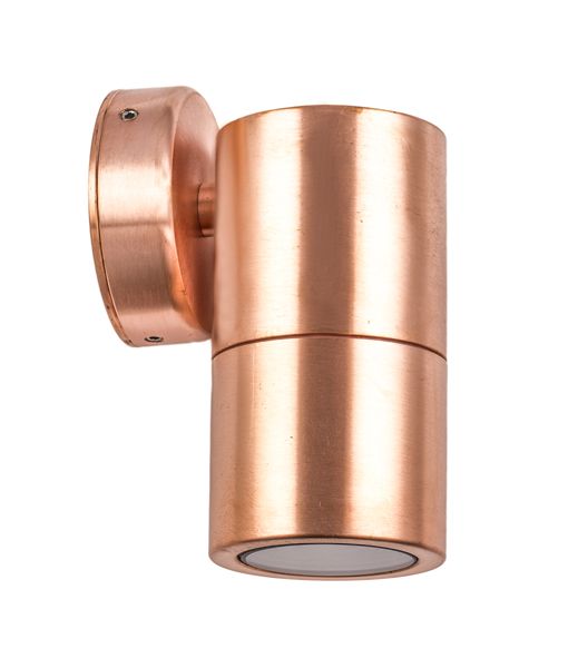 CLA GU10 Pillar Spot Exterior Wall Lights Copper 110-265V IP65 - PG1AC, PGUDC