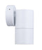 PM1FWH: MR16 Exterior Wall Pillar Lights (White) FIXED IP65    